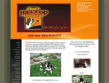 Tablet Screenshot of hilltopspringers.com